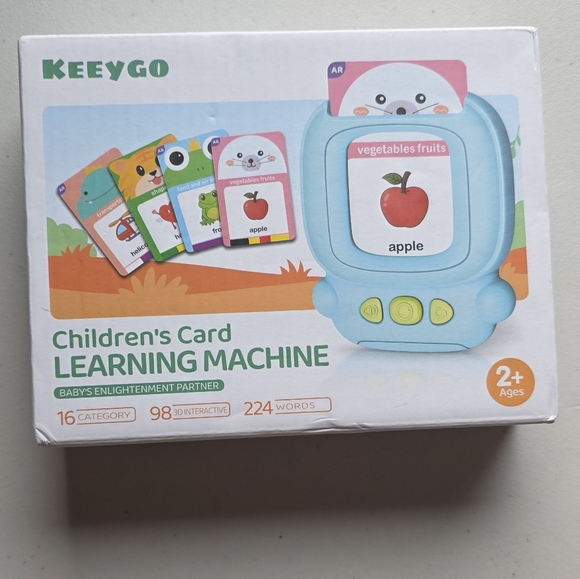 Other - Children's Card Learning Machine - Blue